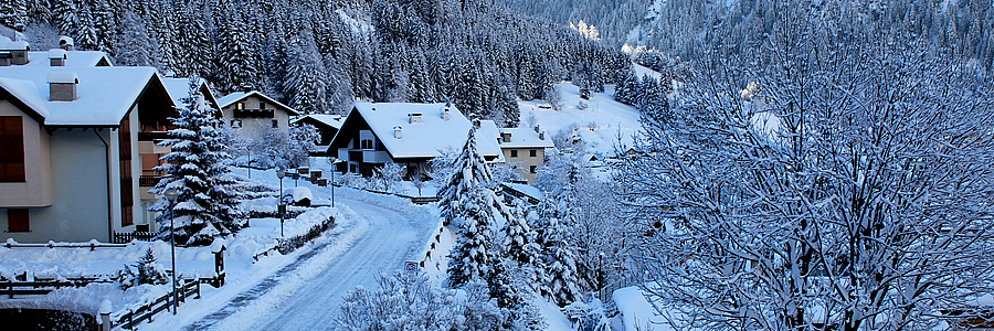 Predazzo sotto la neve