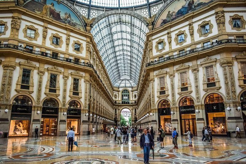 Galería Vittorio Emanuele II, que visitar en Milán