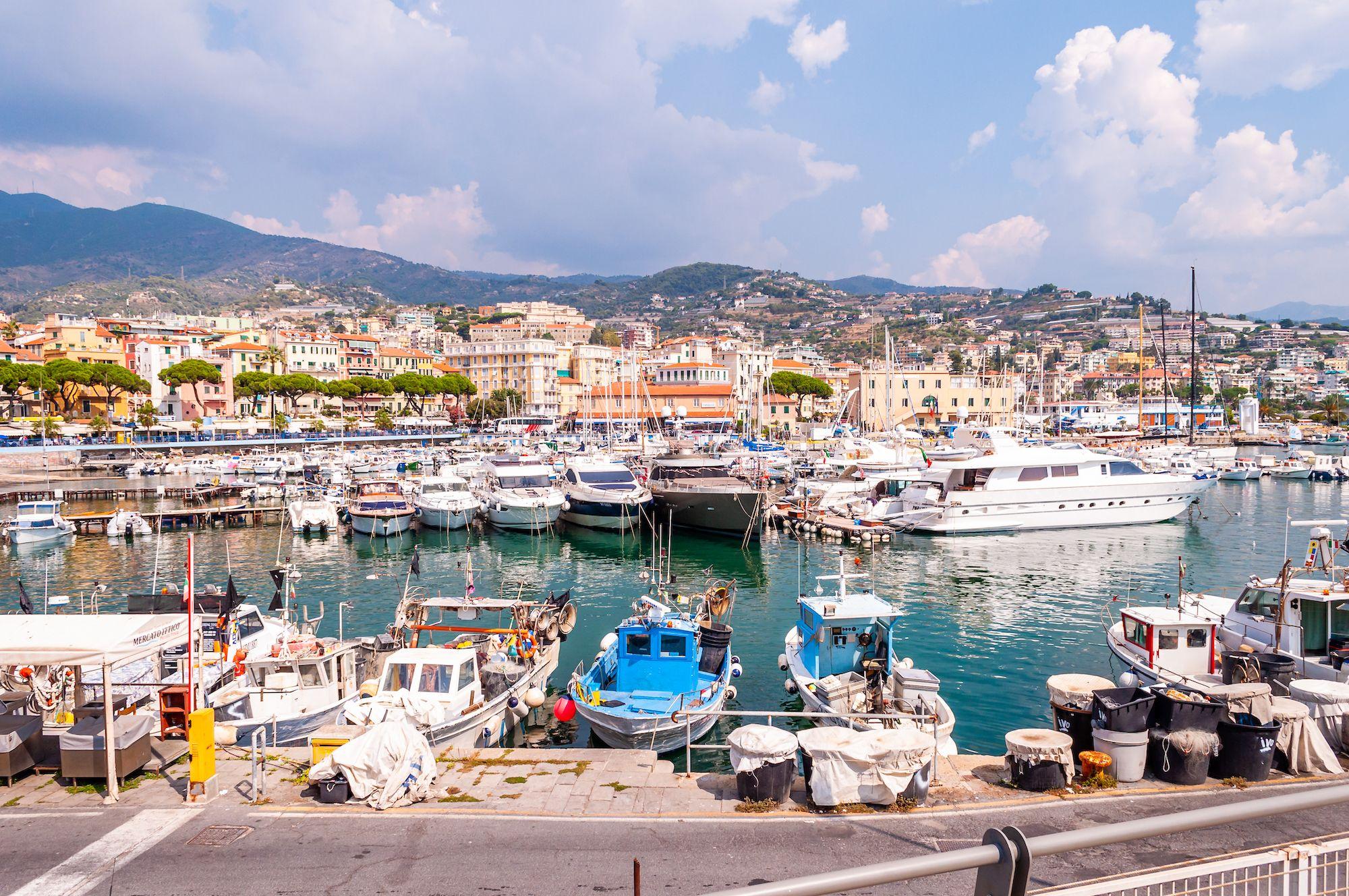 Il porto di Sanremo