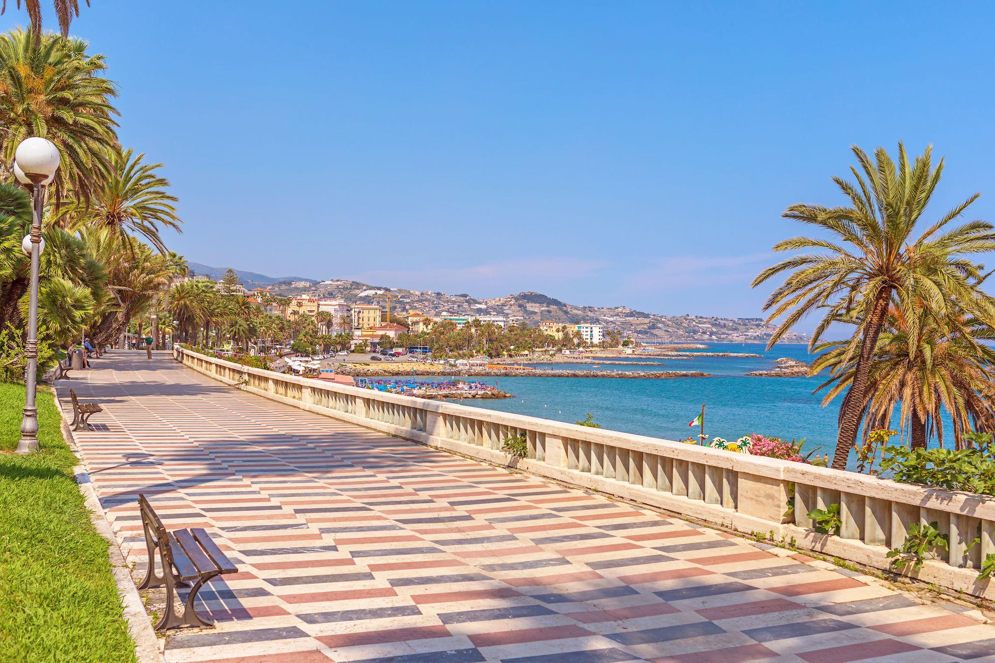 passeggiata Imperatrice a Sanremo
