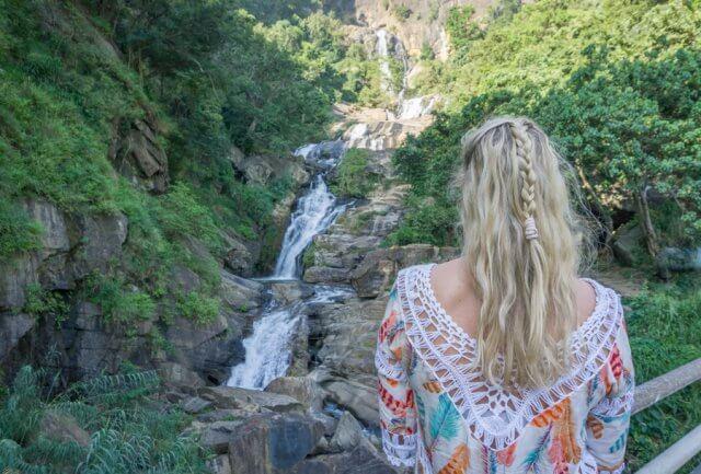 Sri Lanka Rundreise Urlaub Ella Ravenna Falls