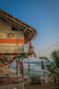 Urlaub Sri Lanka Galle Bara Beach Home Strandhütte