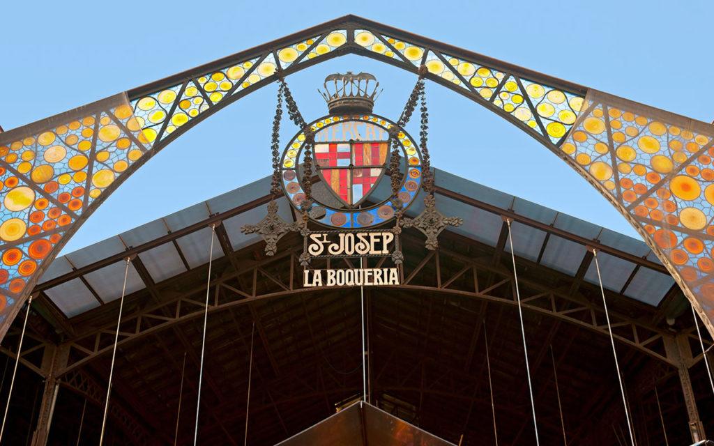 Mercat de la Boqueria Markthalle Barcelona