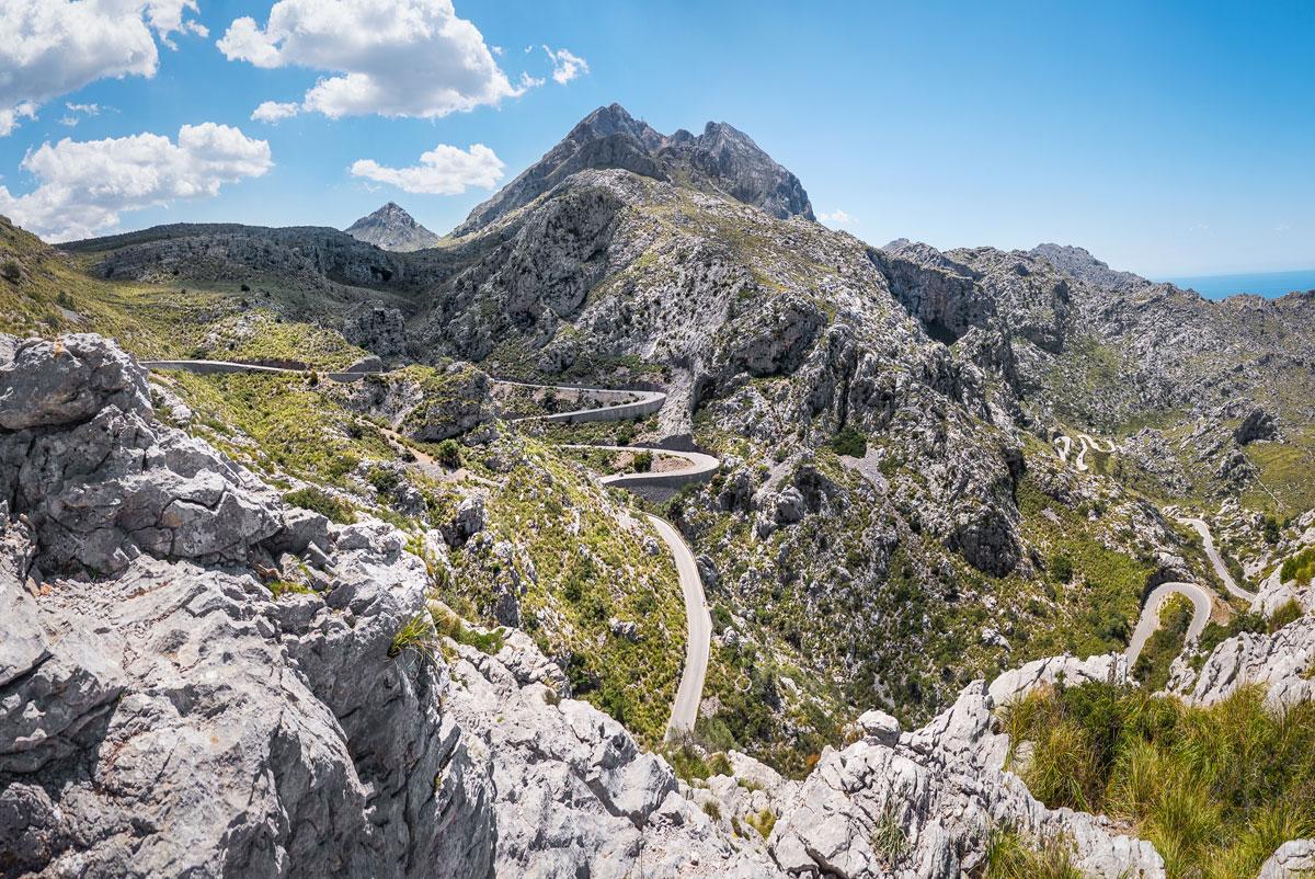 Über den Pass der Serra de Tramuntana